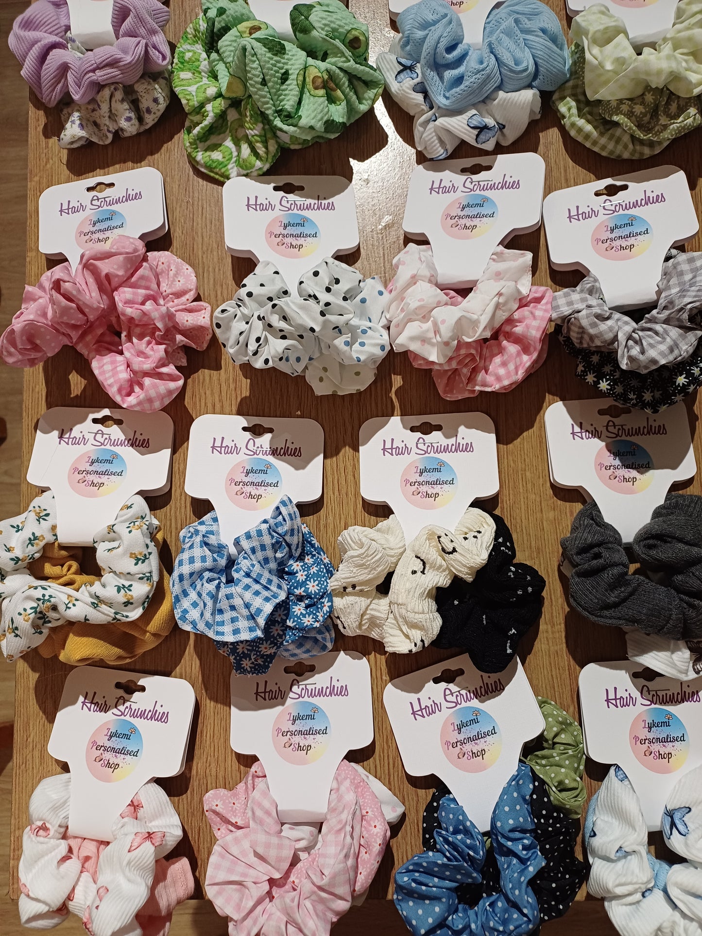 Handmade Hair Scrunchies