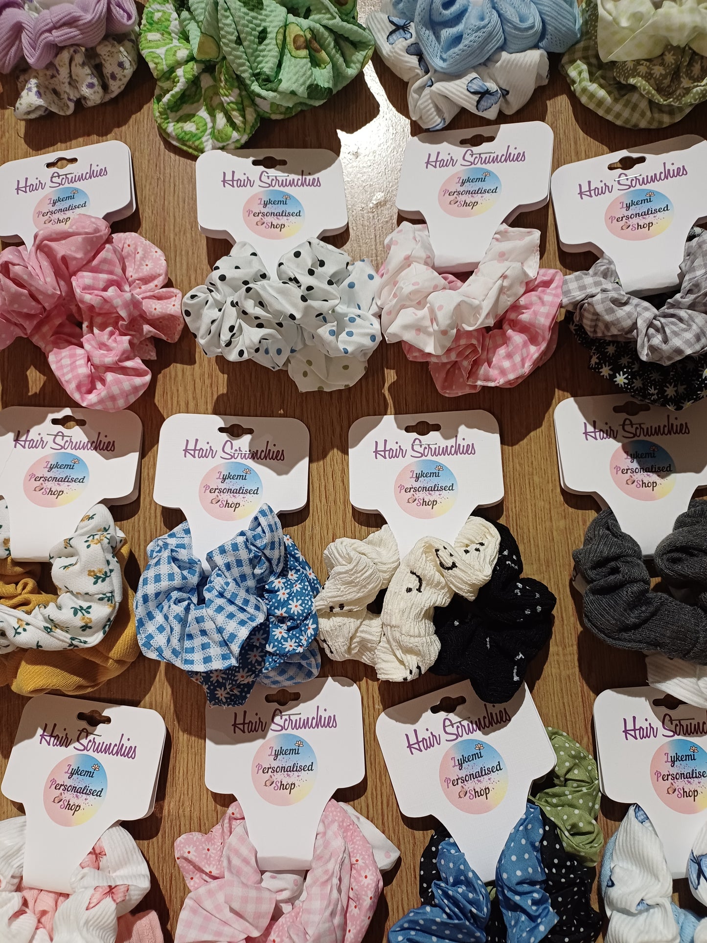 Handmade Hair Scrunchies
