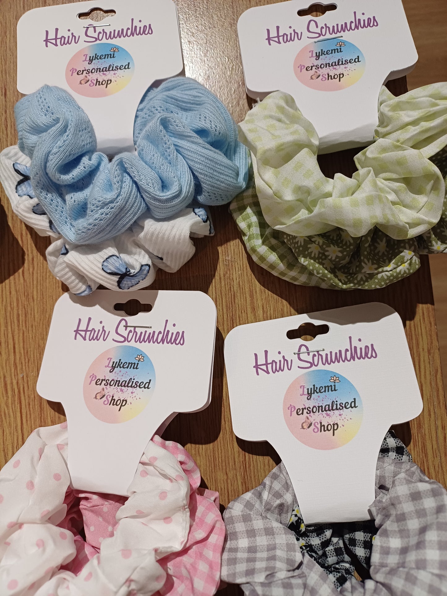 Handmade Hair Scrunchies
