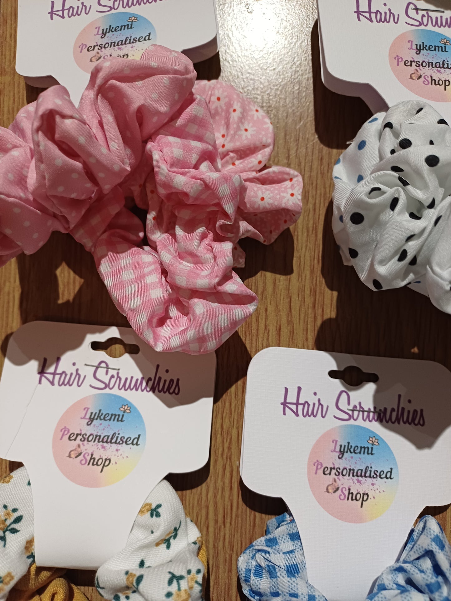 Handmade Hair Scrunchies