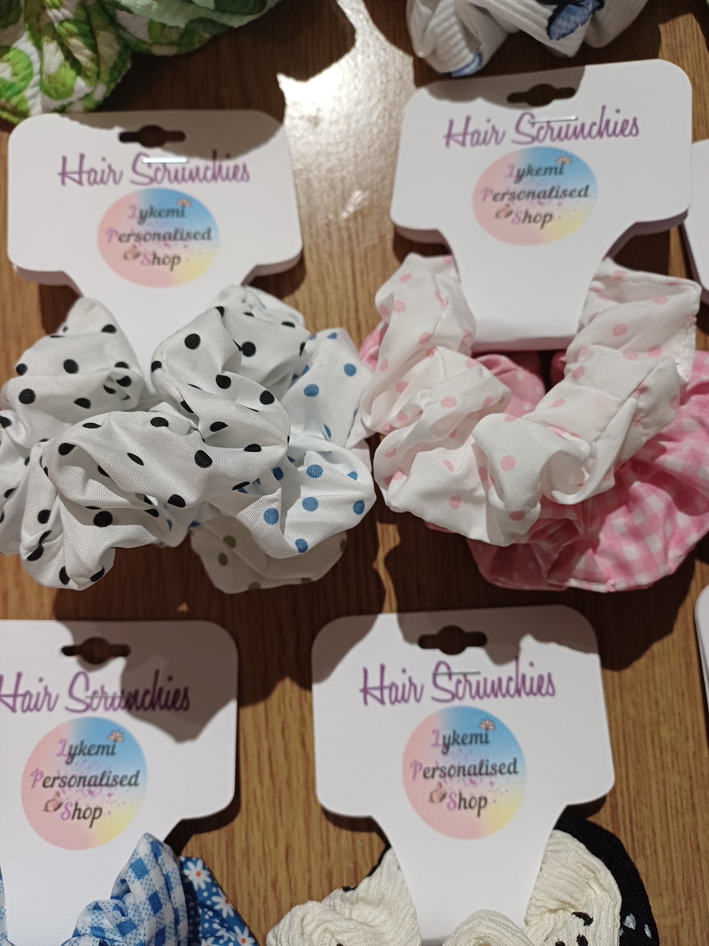 Handmade Hair Scrunchies