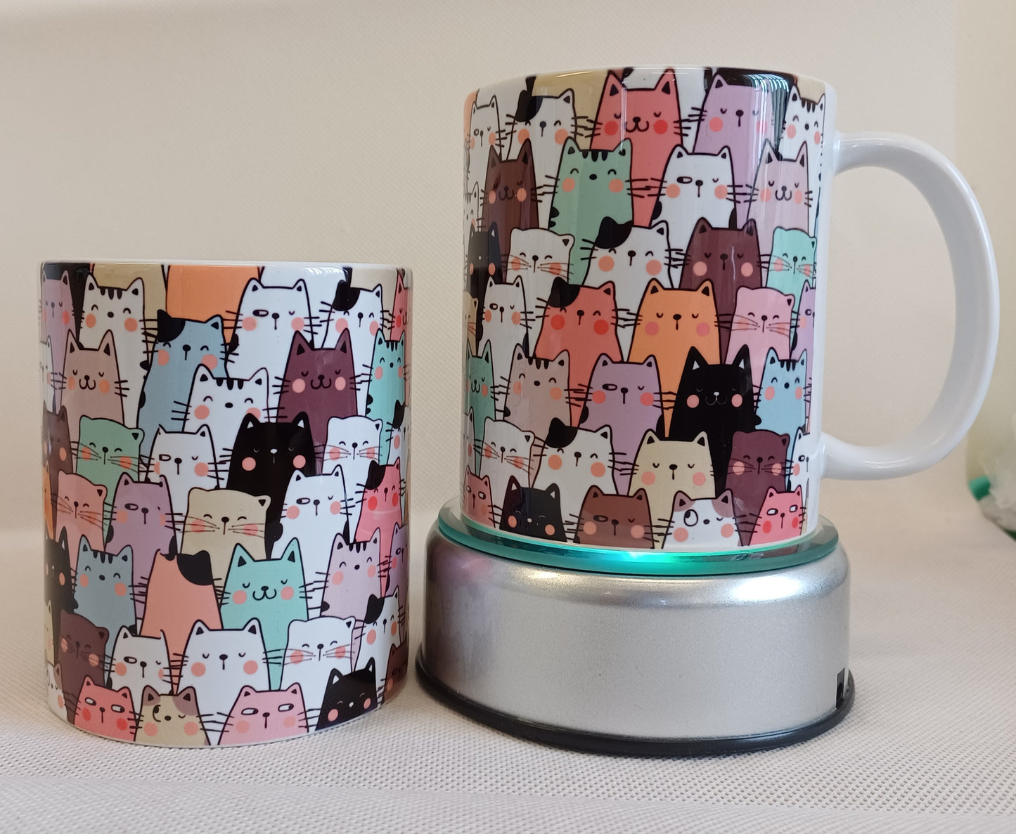 Cute, popular, cats, animal personalised mug