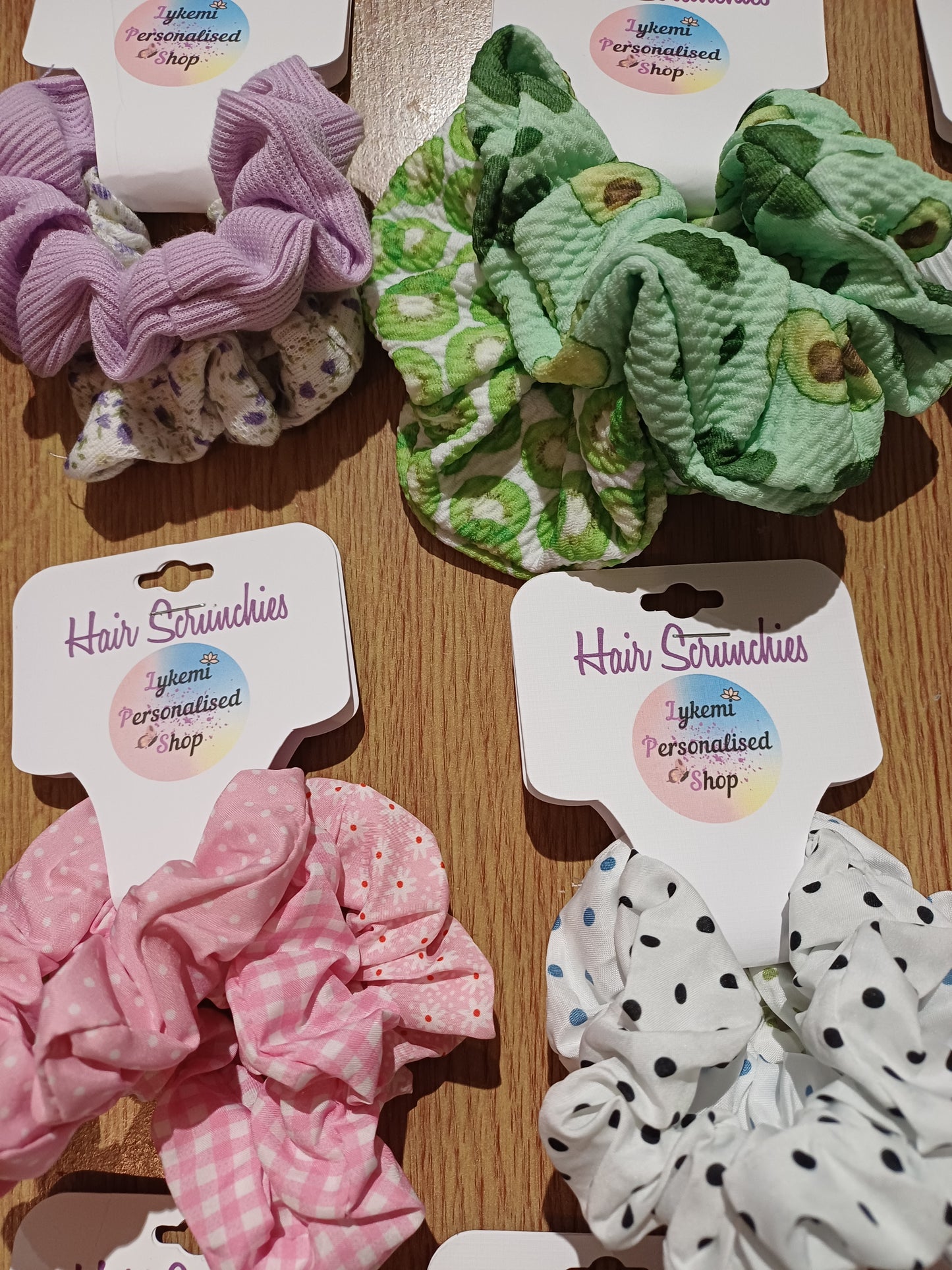 Handmade Hair Scrunchies