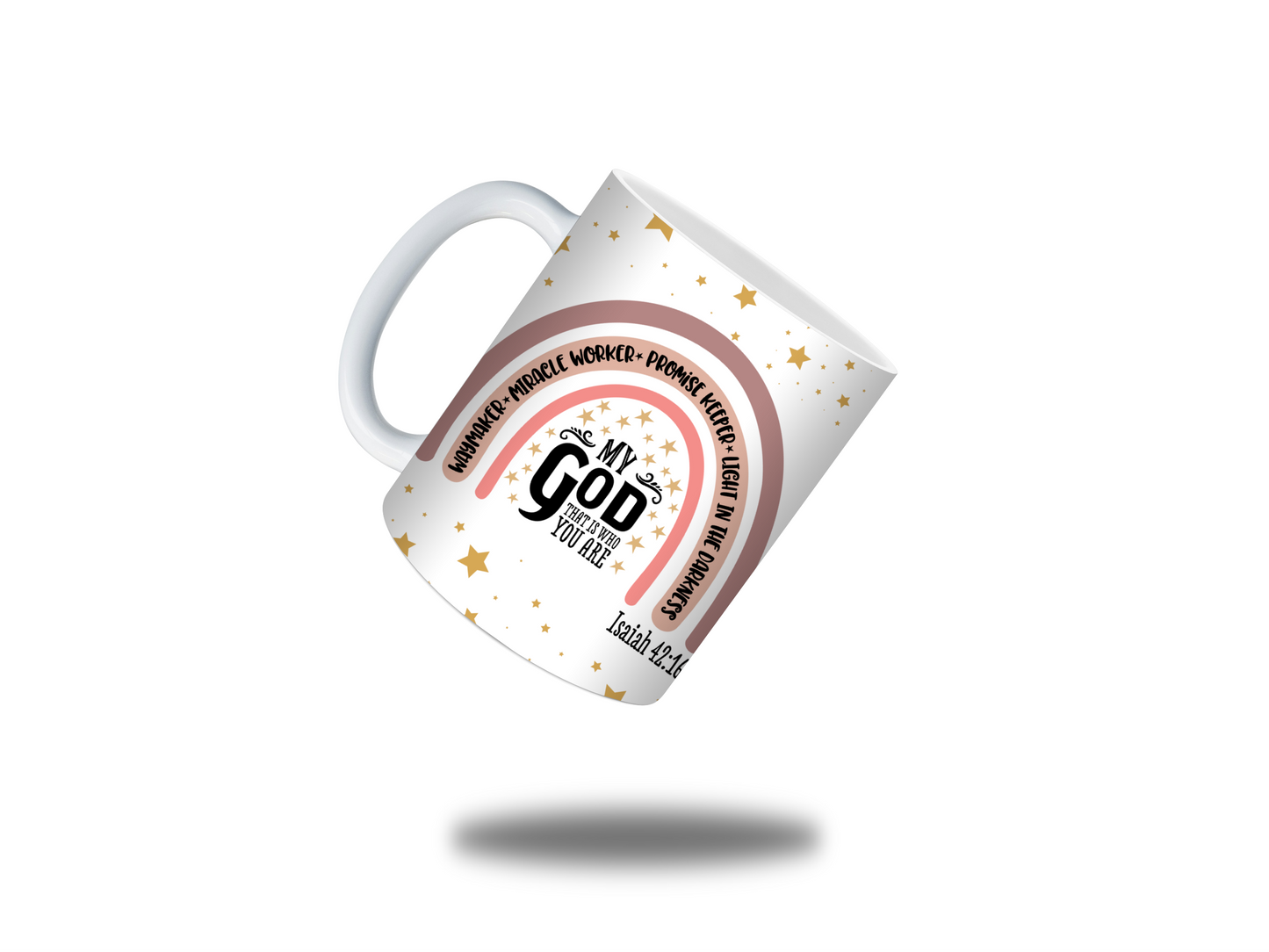 Christian religious gift mug, gift for all, popular waymaker mug, coffee mug, tea mug set with coaster.