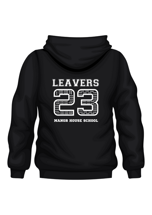 School leavers hoodies, number with names in.
