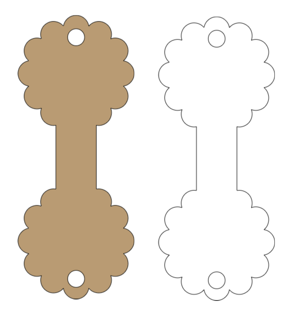 Scrunchie Backing Display Card Tags